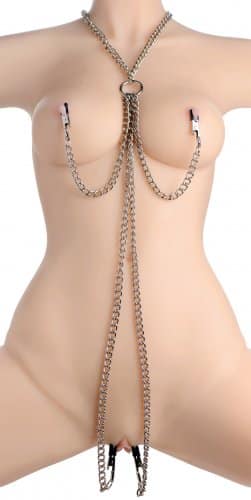 Collar Nipple Genital Clamp