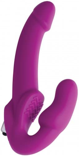 Vibrating Strapless Strap-on Dildo