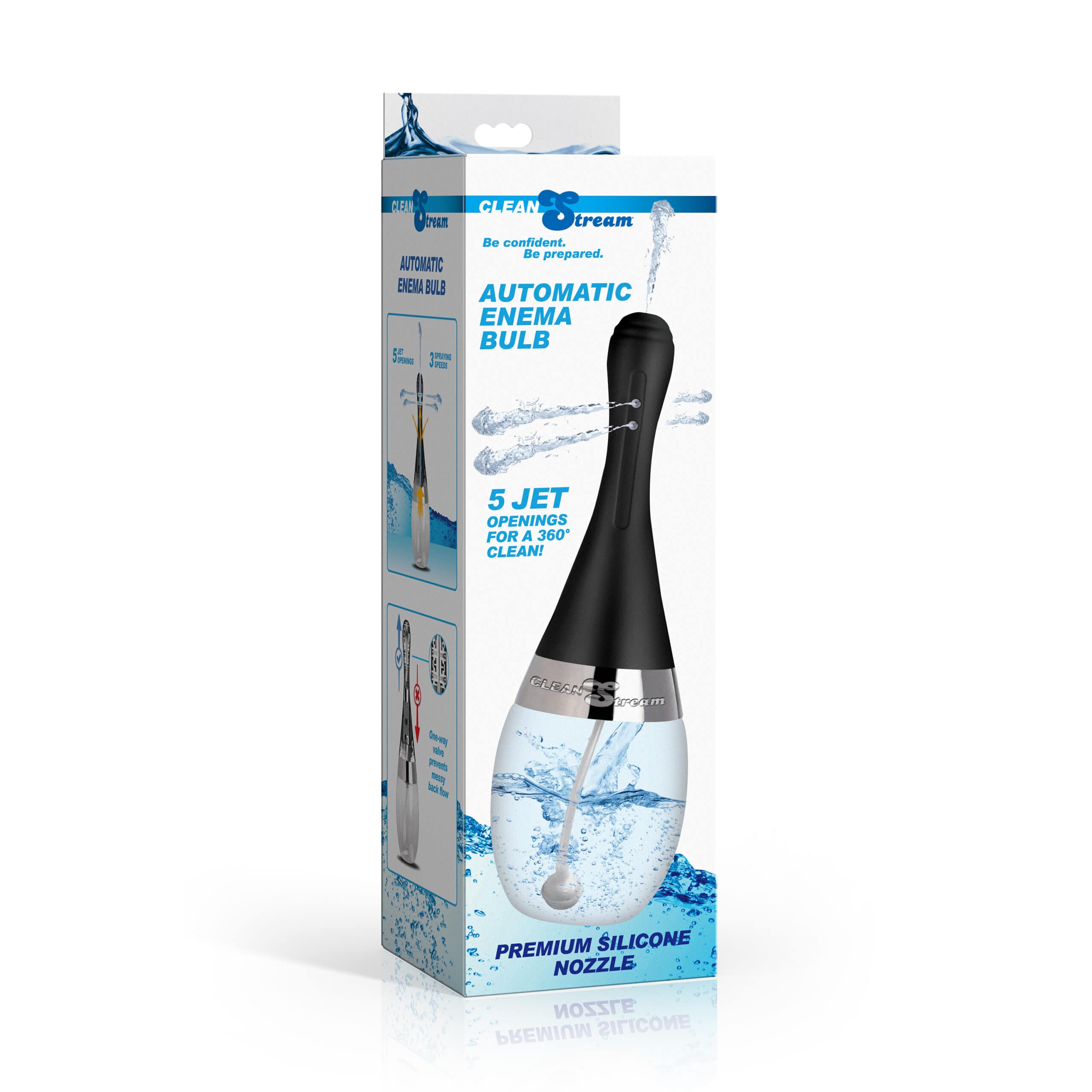 Automatic Enema Bulb with 5 Jet Premium Silicone Nozzle - Image 7