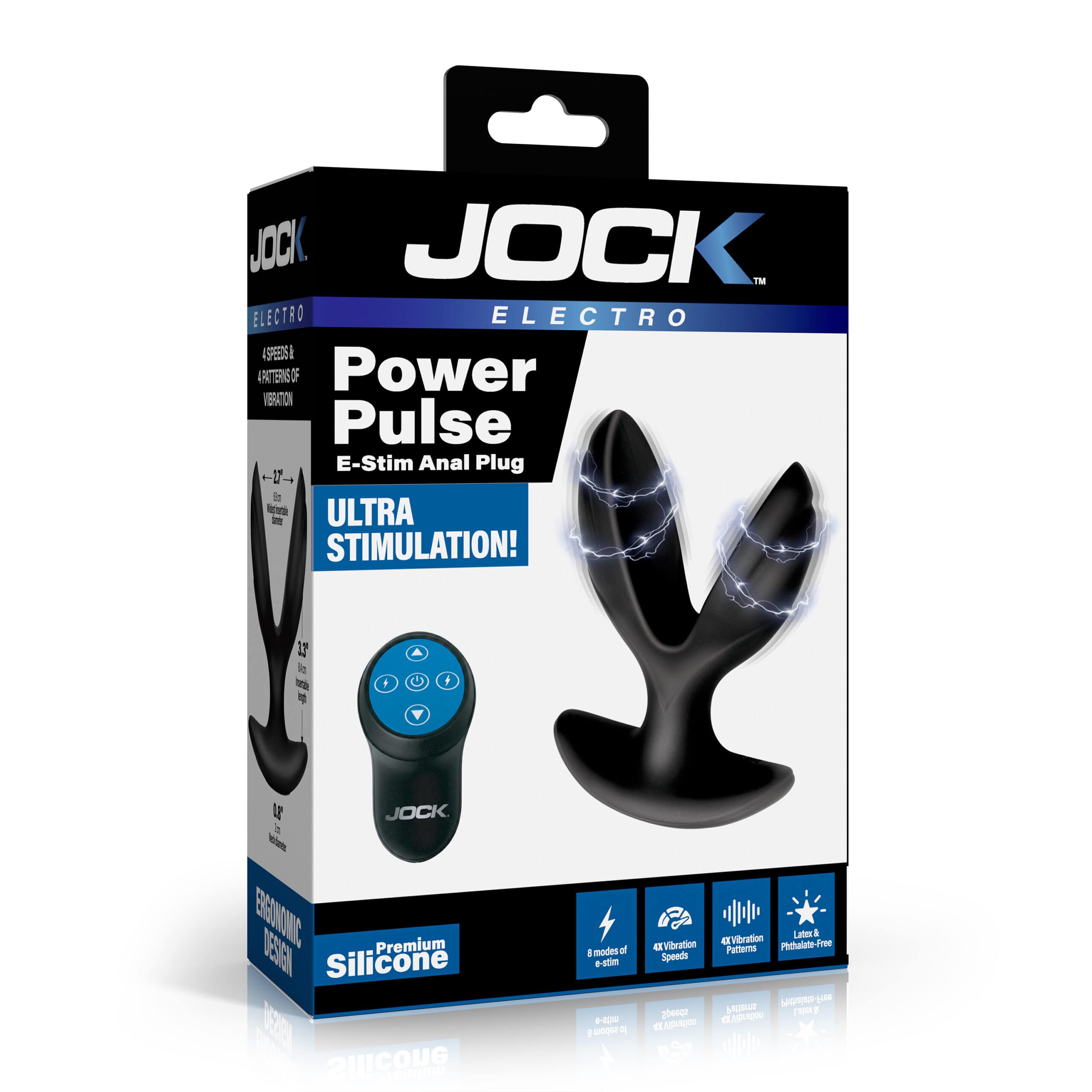 Power Pulse E-Stim Anchor Anal Plug - Image 6