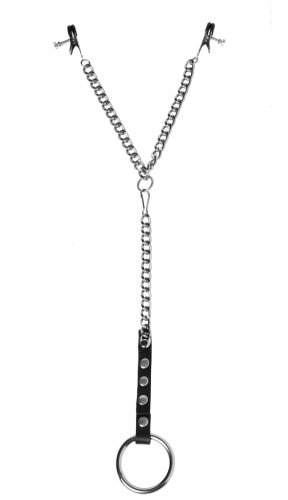 Nipple Clamps and Cock Ring Set