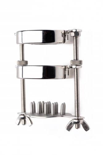 Stainless Steel Spiked CBT Ball Stretcher and Crusher