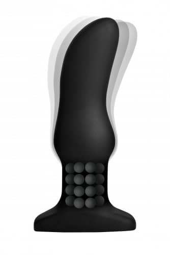 Curved Rimming Plug With Wireless Remote Illustration