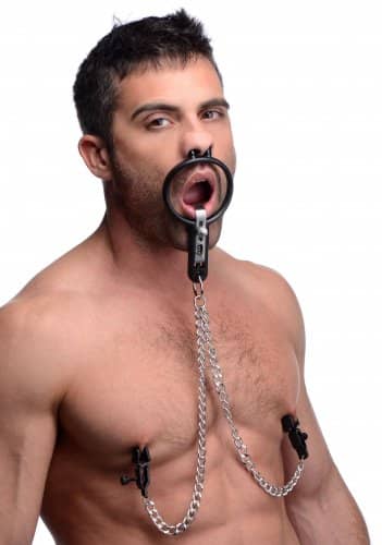 Degraded Mouth Spreader with Nipple Clamps Demo