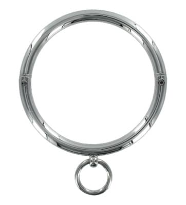 Rolled Steel Slave Collar Top View