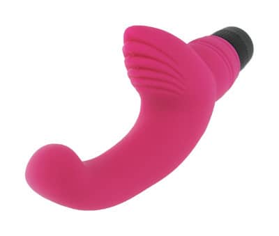 Satin Silicone G-Stim Vibe Side View