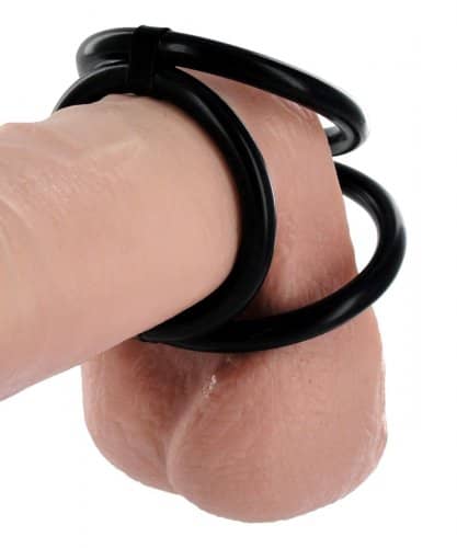 Easy Release Tri Cock and Ball Ring Demo