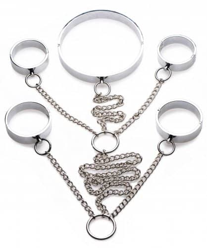 Stainless Steel Shackle Set The Bdsm Toy Shop