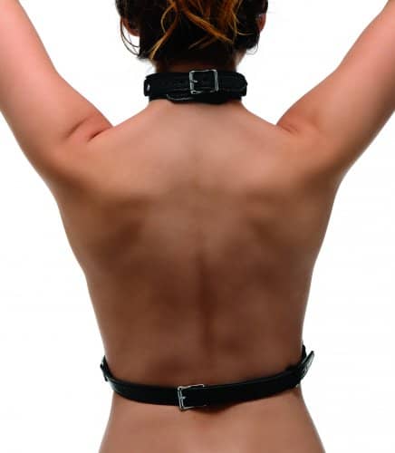 Female Chest Harness Back View