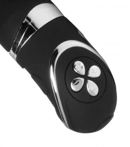 Vibrating Silicone Penetrator Close Up