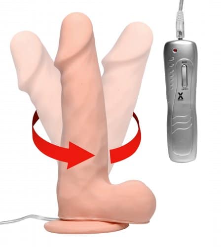 Raging Rotating Vibrating Dildo Demo