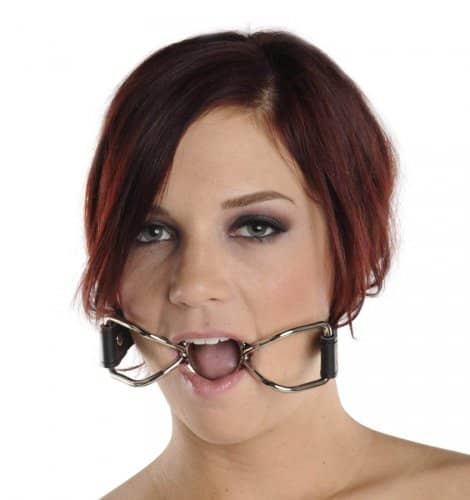 Metal Spider Gag In Mouth