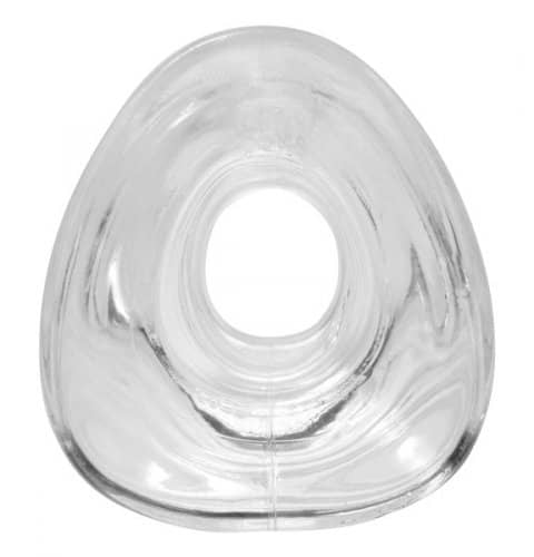 Anal Tunnel Plug Clear Bottom View