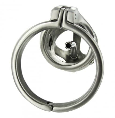 Extreme Steel Male Chastity Cage With Urethral Insert