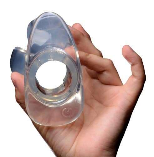 Expanding Clear Dilator Plug Bottom View