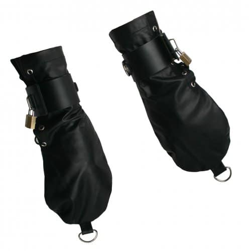 Leather Bondage Mittens