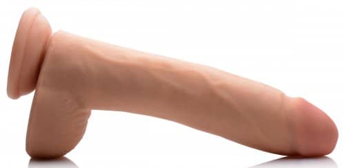 Realistic 10 Inch Dildo Side View