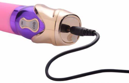 Rotating Silicone Vibrator Close Up