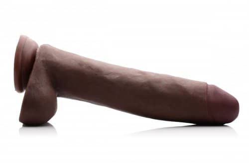 BBC Realistic 11 Inch Dildo Side View