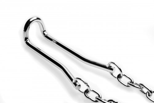Hitch Hook Ball Stretcher With Weights Close Up Of Hook
