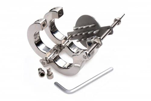 Stainless Steel Spiked CBT Ball Stretcher and Crusher Opened