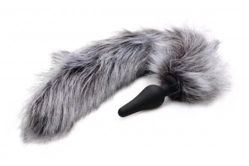 Grey Wolf Tail Set