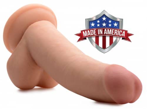 Realistic 8 Inch Dildo Made In America