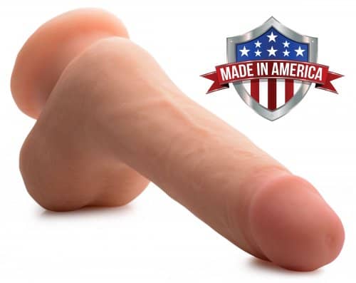 Realistic 7 Inch Dildo Made In America