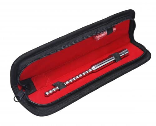 Stainless Steel Vibrating Urethral Beaded Sound Case