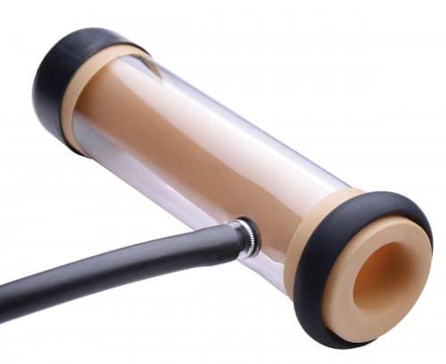 The Automatic Milker Machine Close Up Of Large Cylinder