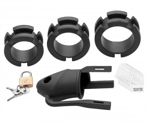 The Shadow Silicone Chastity Device Parts