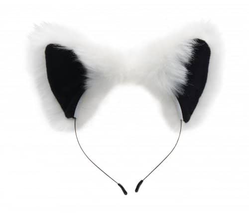 White Fox Ears Set