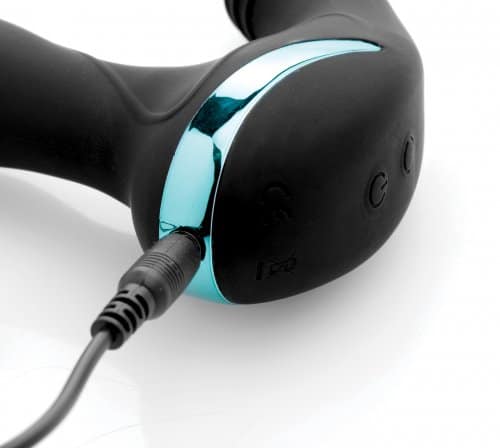 Rotating Vibrating Silicone Prostate Stimulator Charging