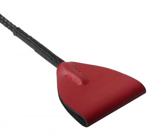 Red Leather Riding Crop - Image 2