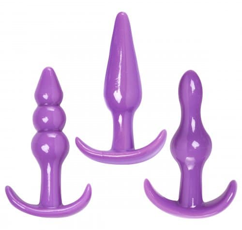 3 Piece Variety Anal Play Kit