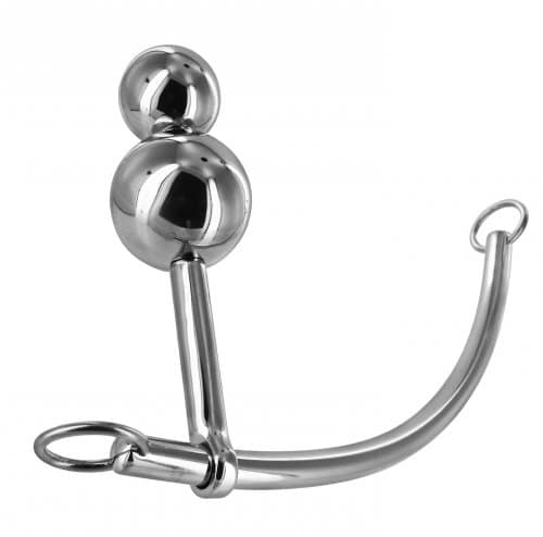 Duo Sphere Plug With Bondage Hook