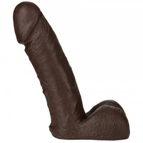 Vac U Lock 8 Inch Realistic Black Cock