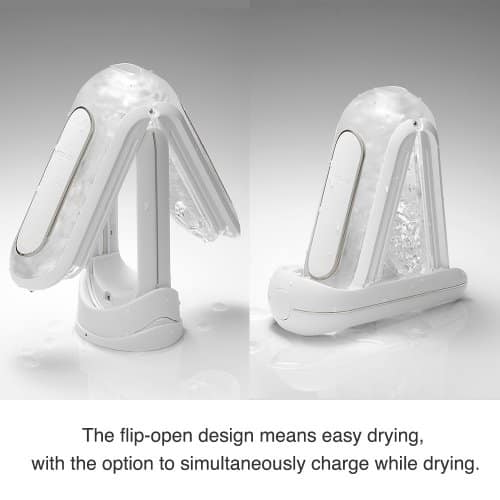 Flip Electronic Vibrating Stroker Easy Drying