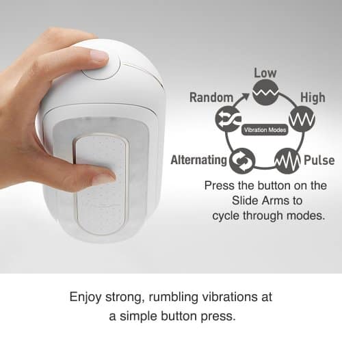 Flip Electronic Vibrating Stroker Pulsation