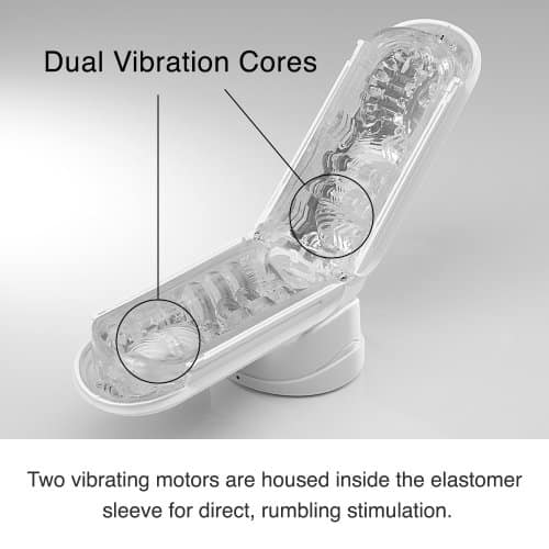 Flip Electronic Vibrating Stroker Cores