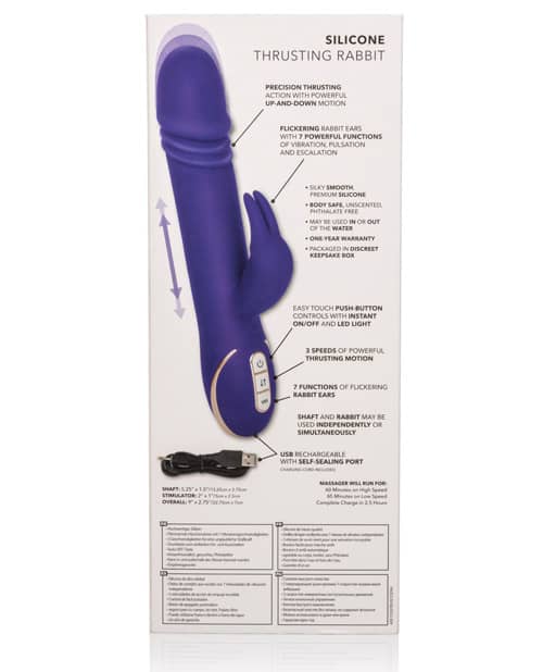 Silicone Thrusting Rabbit Highlights