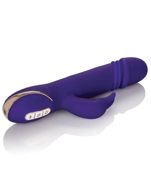 Silicone Thrusting Rabbit Side View