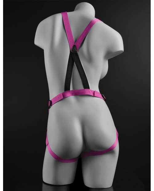 Strap-On Suspender Harness Set Demo Back