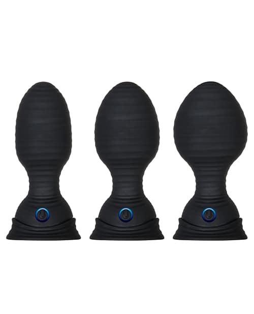 Shape Shifting Vibrating Butt Plug Inflated