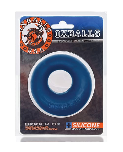 Oxballs Bigger Ox Cockring - Space Blue Ice - Image 5