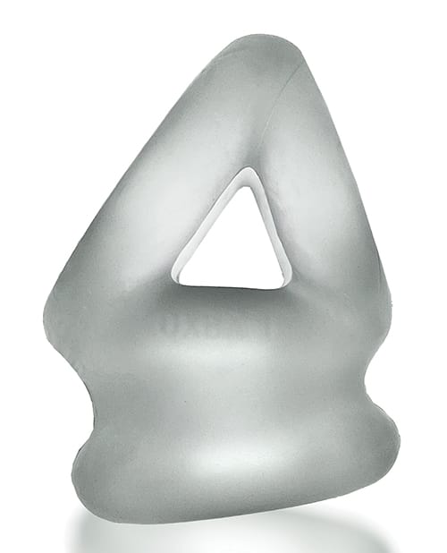 Oxballs Tri Squeeze Cocksling & Ballstretcher - Clear Ice - Image 2