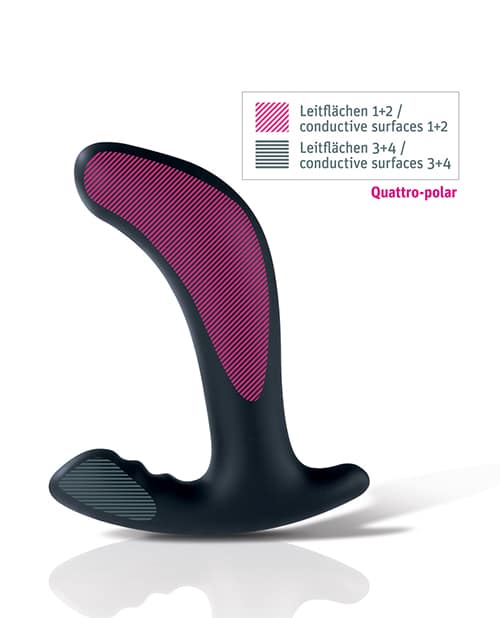 Mystim Twisting Tom - with e-stim - Black - Image 5