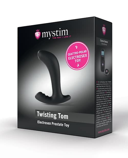 Mystim Twisting Tom - with e-stim - Black - Image 6