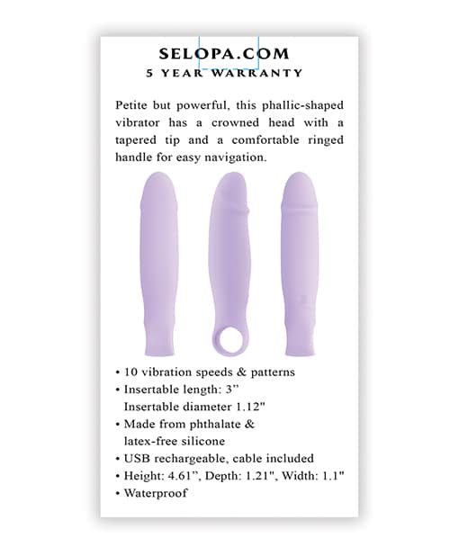 Selopa Petite Pecker - Purple - Image 7