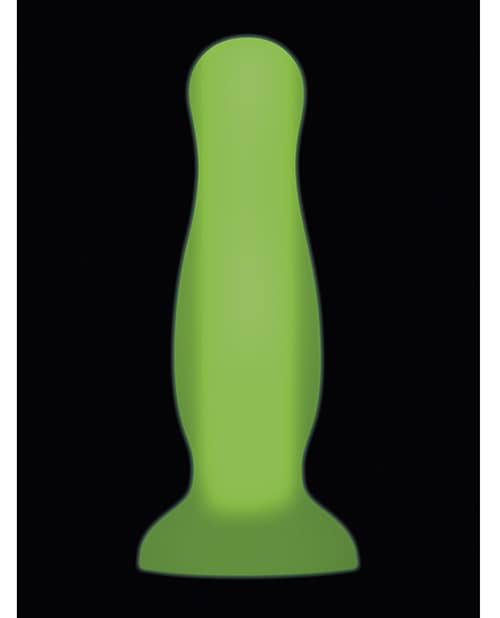 Glow In The Dark Butt Plug Green Glowing